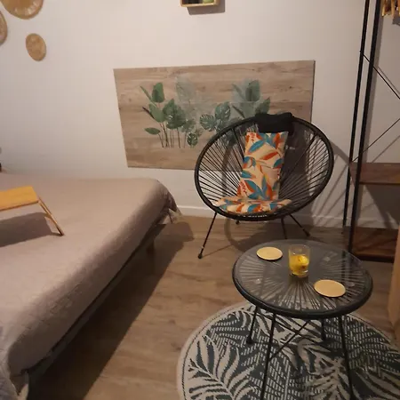 23 M2, Proche Centre, Calme, Wifi, Pk Appartement